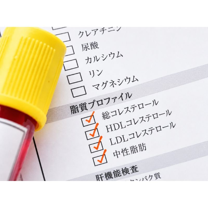 改善された数値を示す血液検査結果