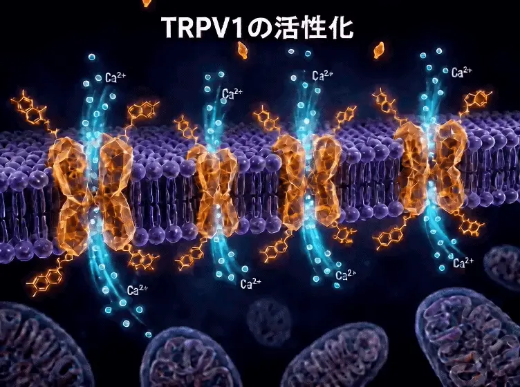 PDE5 vs TRPV1の比較:同じ経路、異なる結果